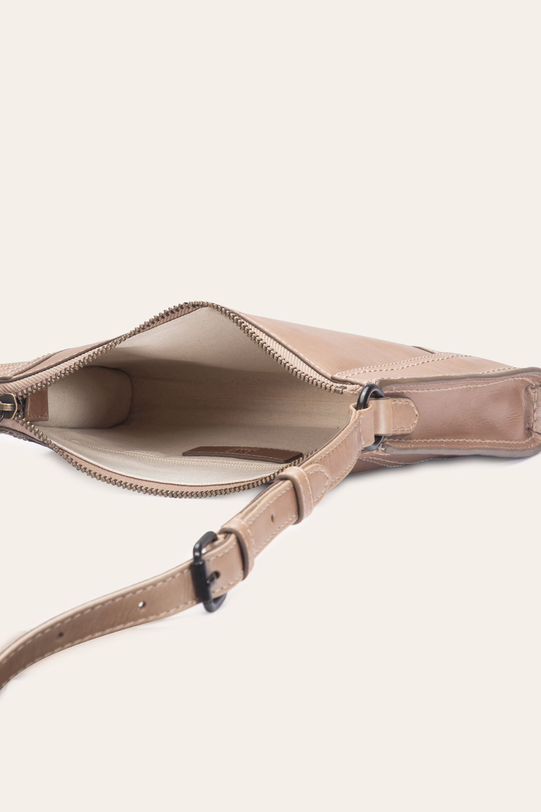 Frye Light Bronze Melissa Zip Crossbody Light Bronze