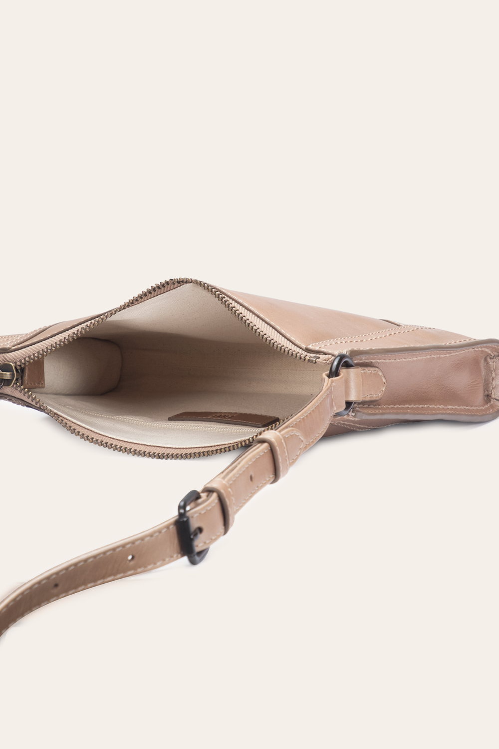 Frye Light Bronze Melissa Zip Crossbody Light Bronze