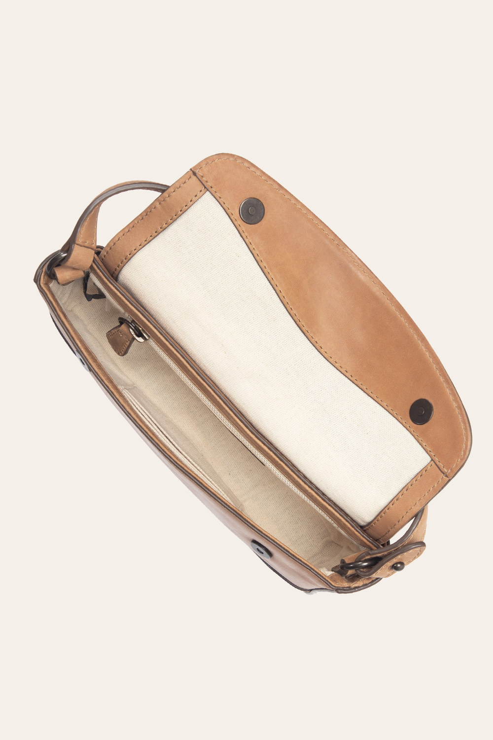 Frye Beige Melissa Convertible Mini Flap Beige
