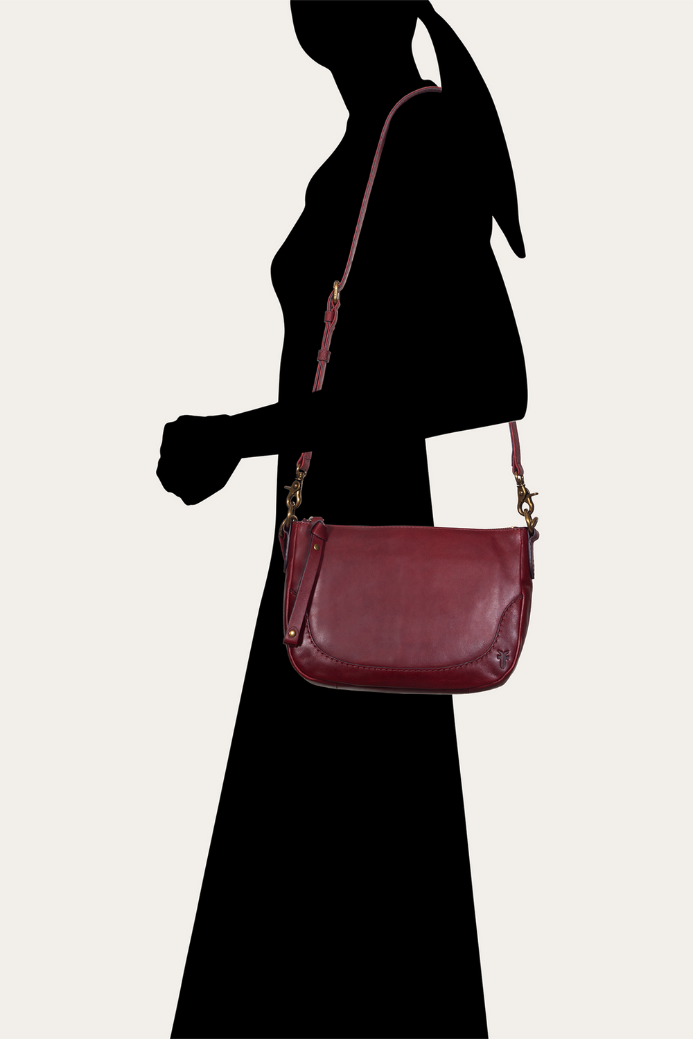Frye Berry Lacquer Melissa Crossbody Berry Lacquer