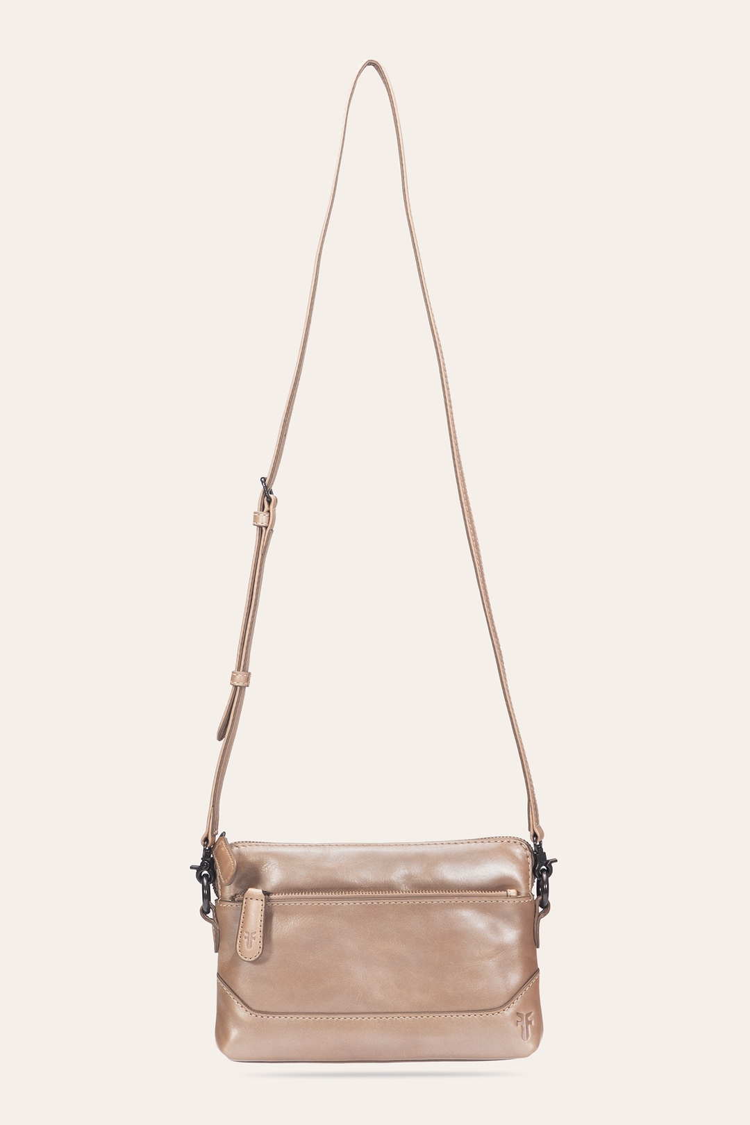 Frye Light Bronze Melissa Crossbody Wristlet Light Bronze