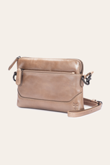 Frye Light Bronze Melissa Crossbody Wristlet Light Bronze