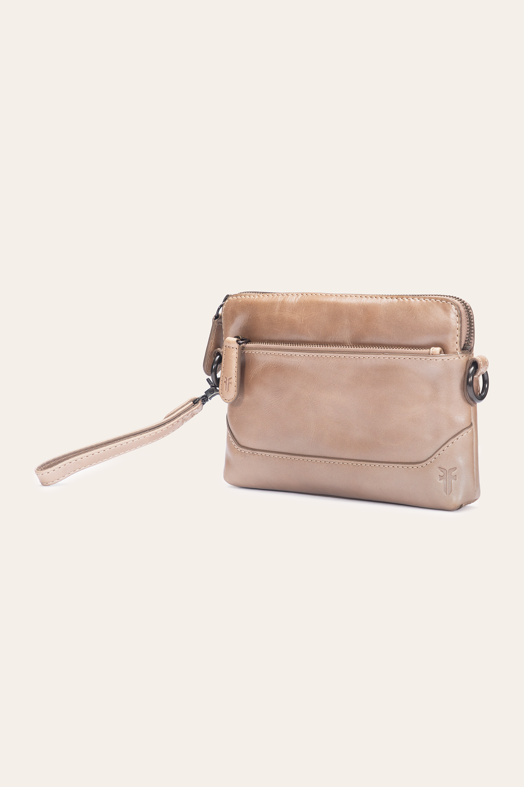 Frye Light Bronze Melissa Crossbody Wristlet Light Bronze