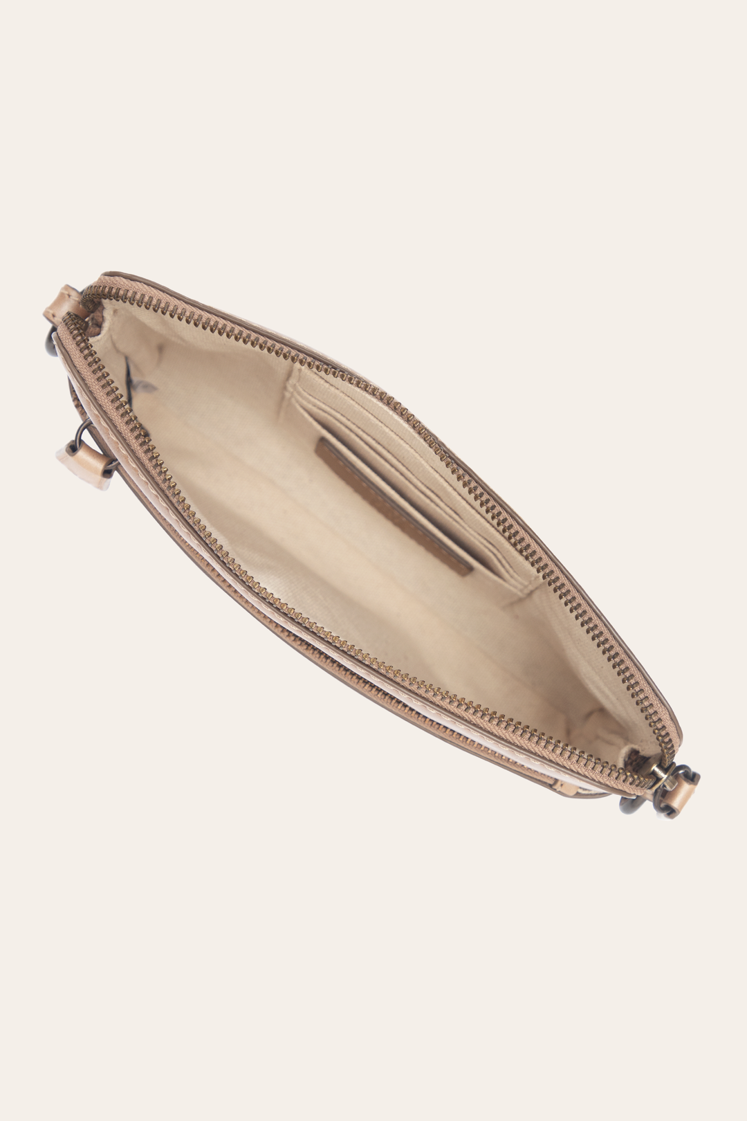Frye Light Bronze Melissa Crossbody Wristlet Light Bronze