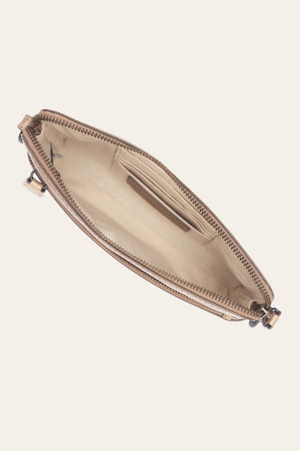 Frye Light Bronze Melissa Crossbody Wristlet Light Bronze