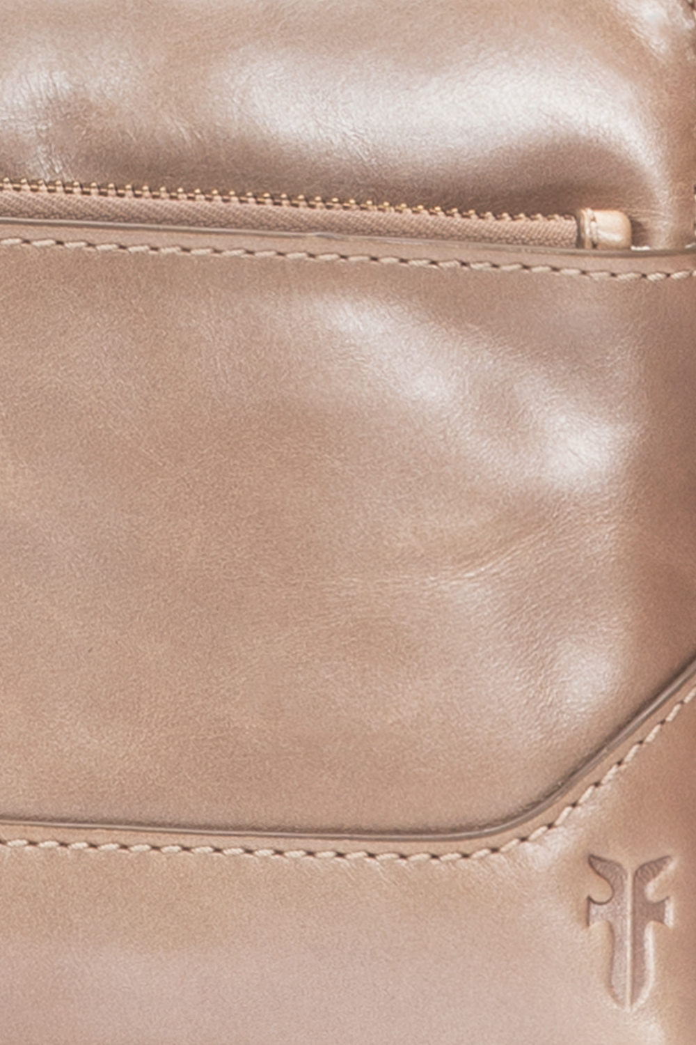 Frye Light Bronze Melissa Crossbody Wristlet Light Bronze