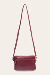 Frye Berry Lacquer Melissa Crossbody Wristlet Berry Lacquer