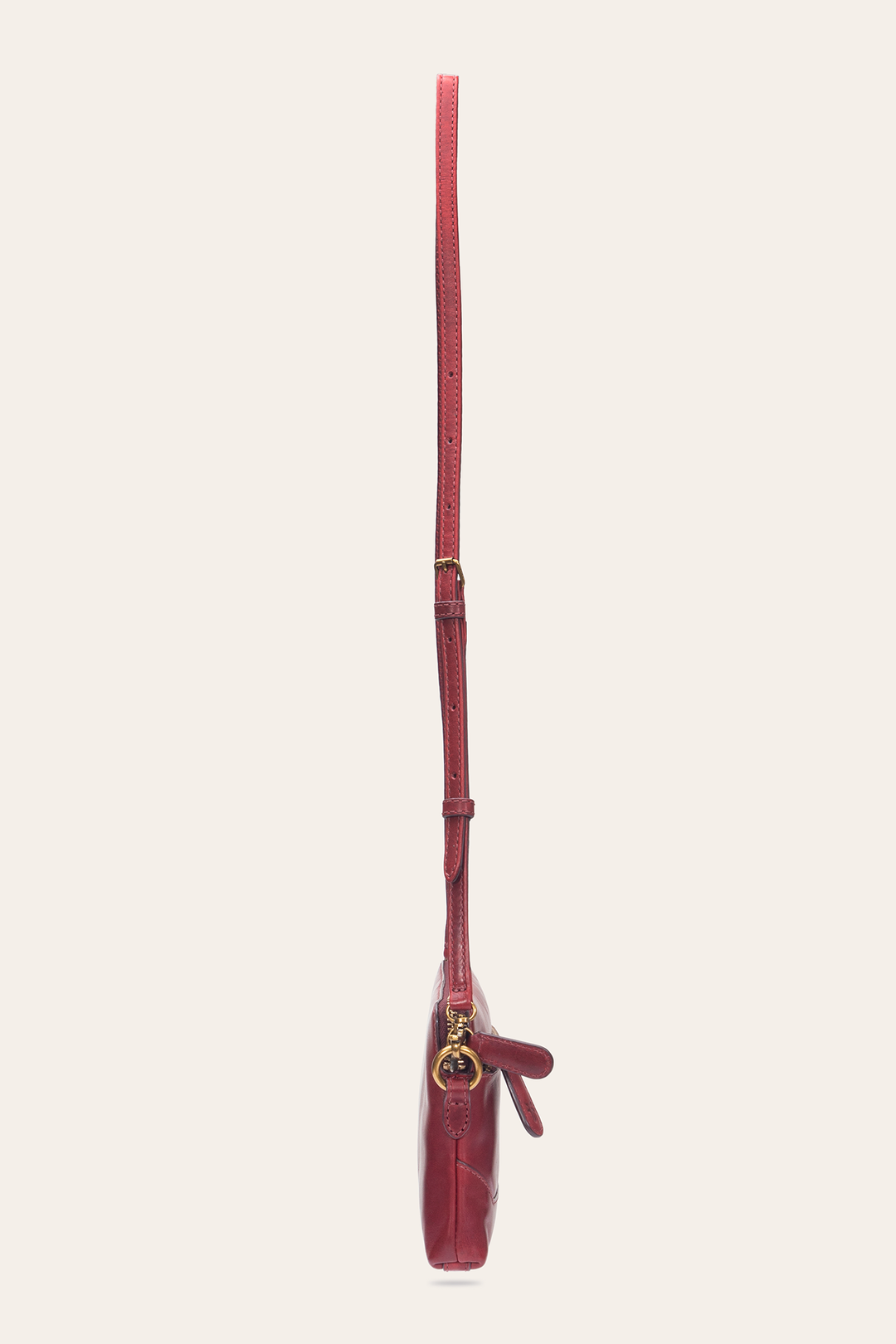 Frye Berry Lacquer Melissa Crossbody Wristlet Berry Lacquer