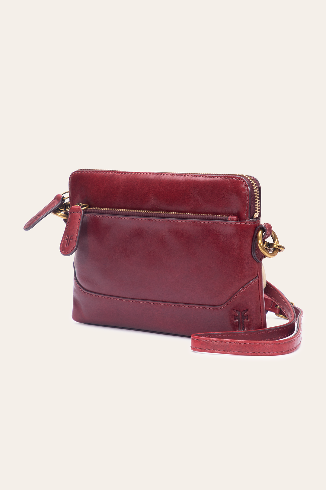 Frye Berry Lacquer Melissa Crossbody Wristlet Berry Lacquer