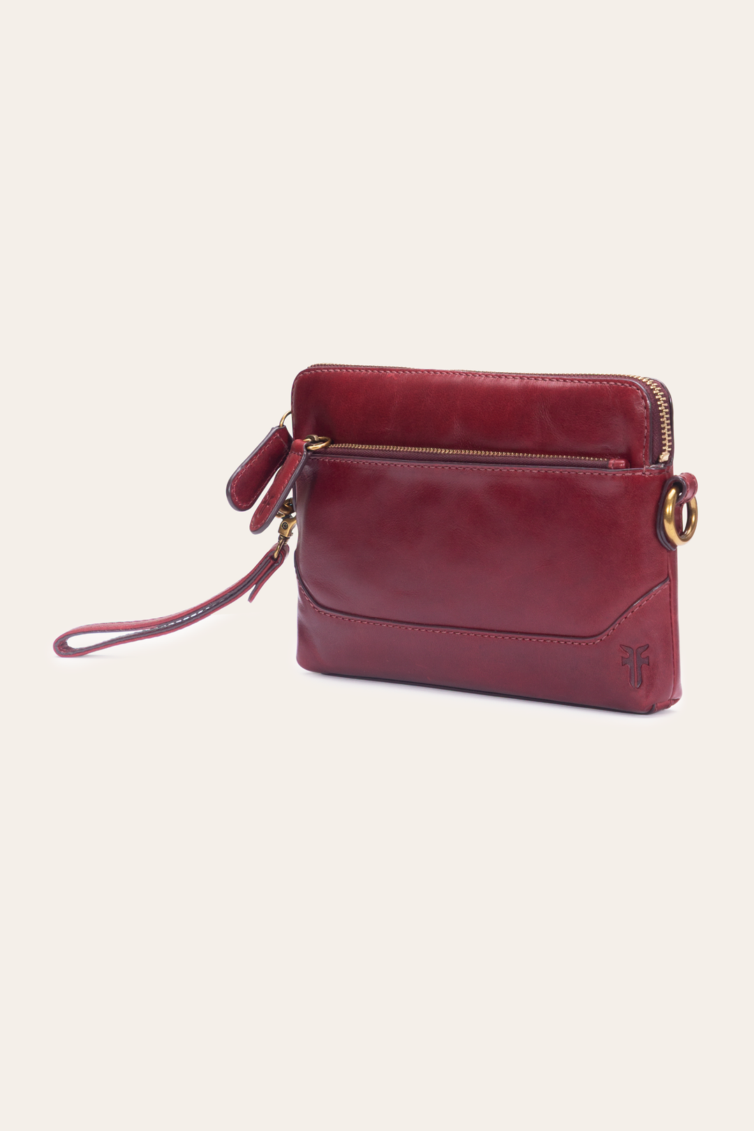 Frye Berry Lacquer Melissa Crossbody Wristlet Berry Lacquer