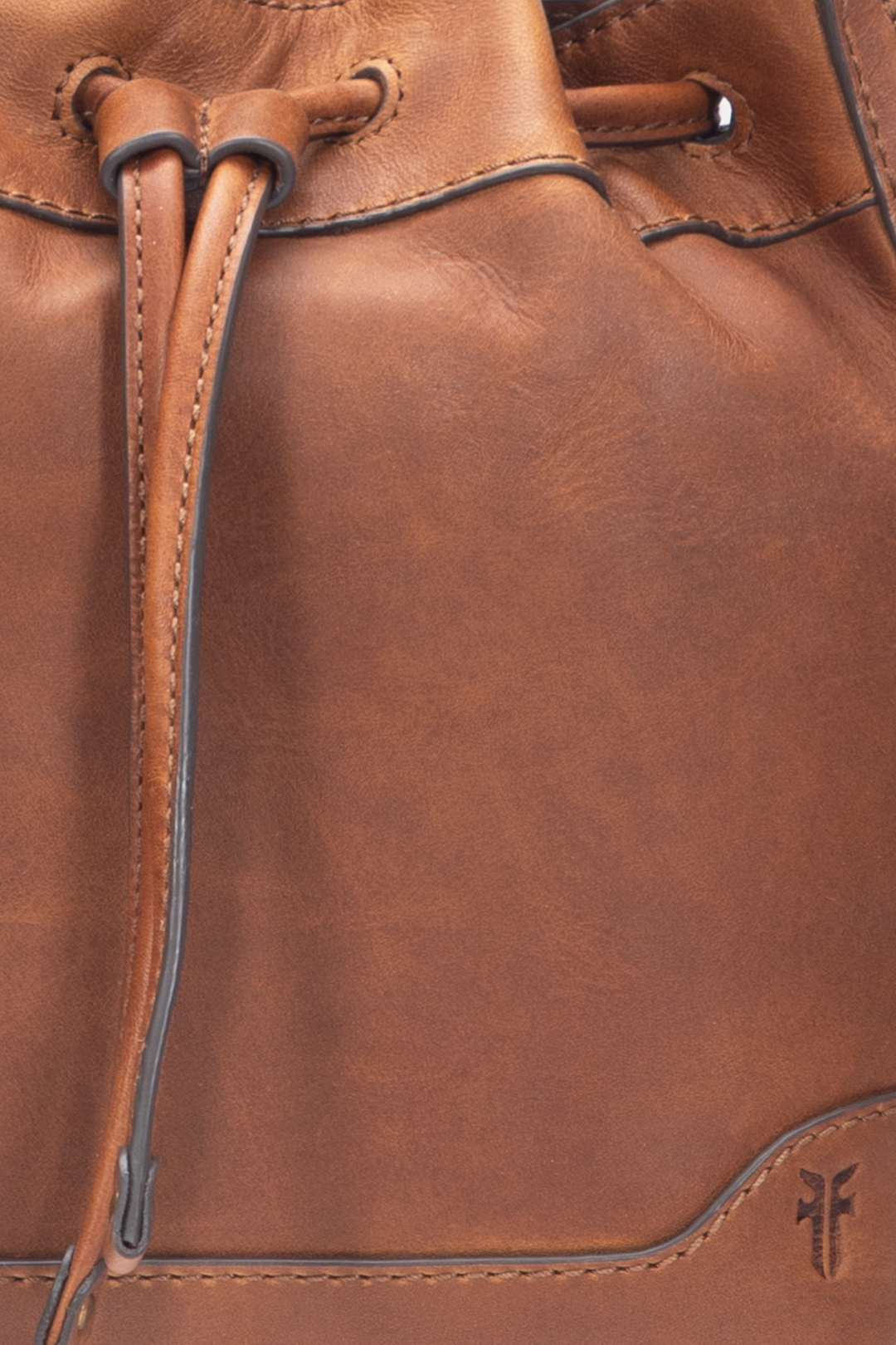Frye Cognac Melissa Convertible Bucket Cognac