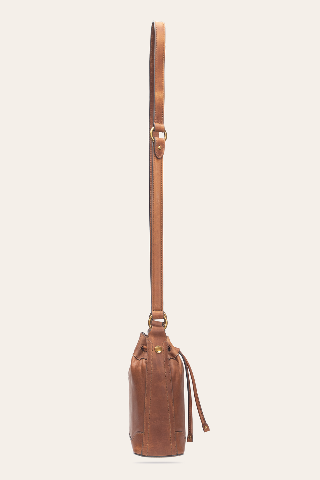 Frye Cognac Melissa Convertible Bucket Cognac