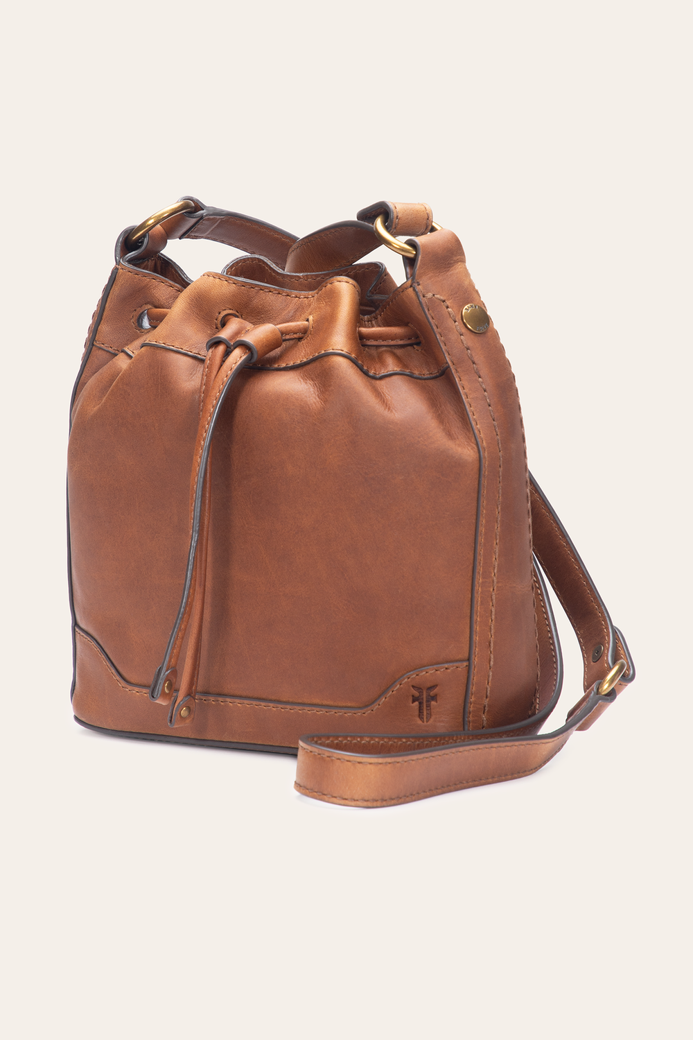 Frye Cognac Melissa Convertible Bucket Cognac