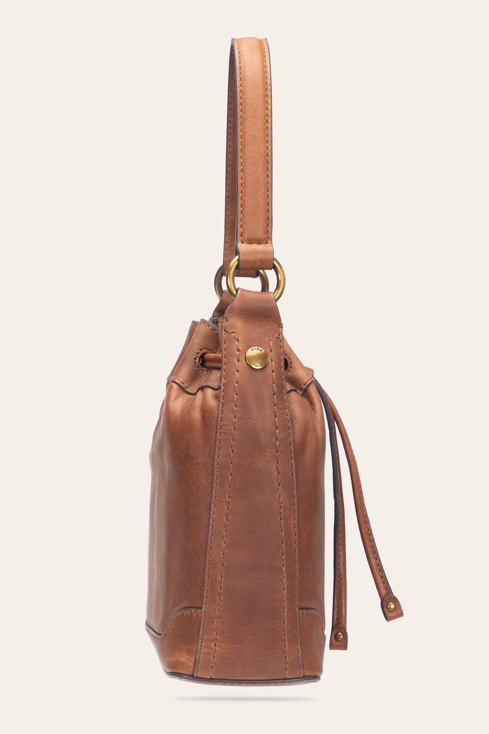 Frye Cognac Melissa Convertible Bucket Cognac