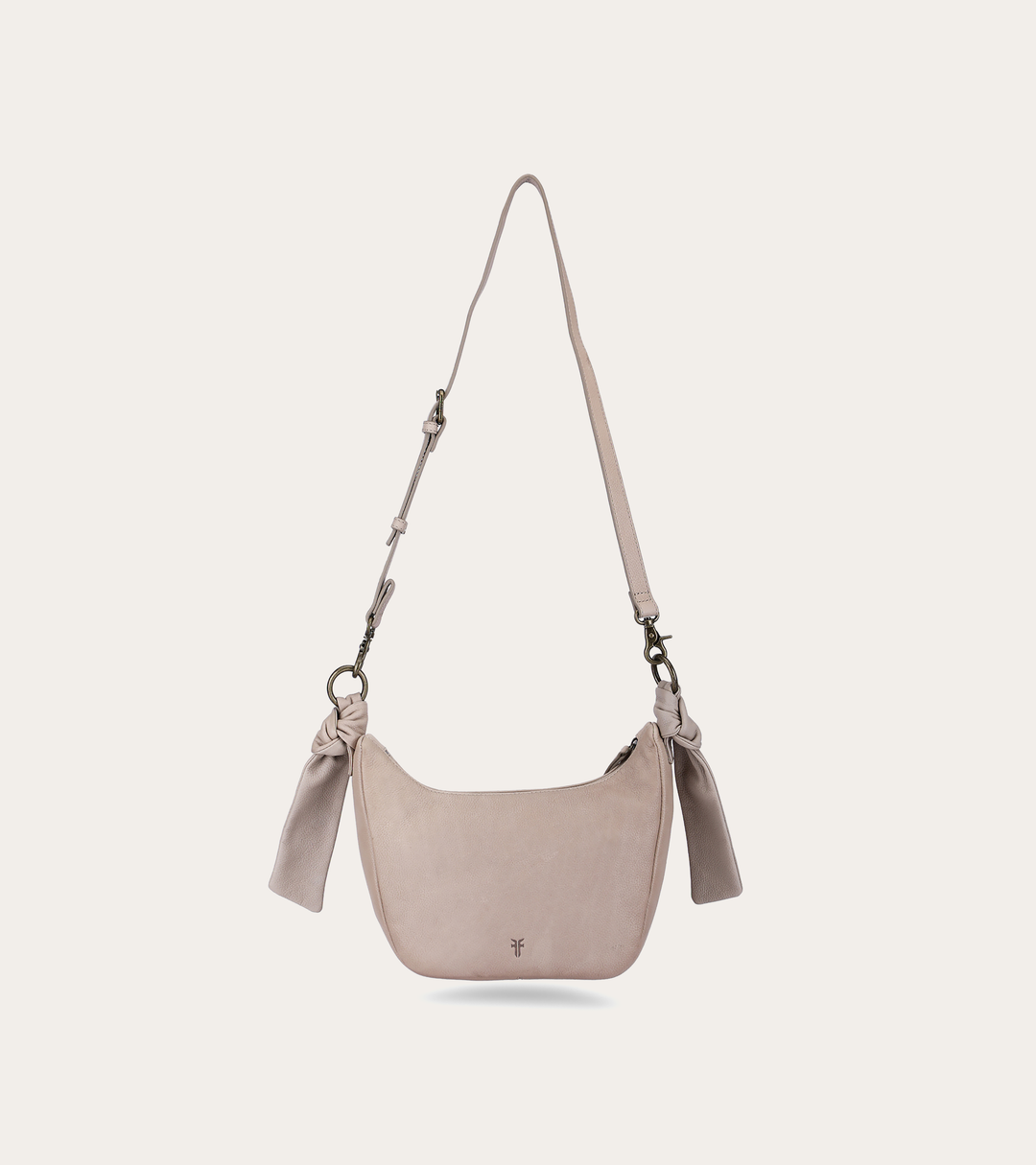 Frye Nora Cream Knotted Crossbody Cream