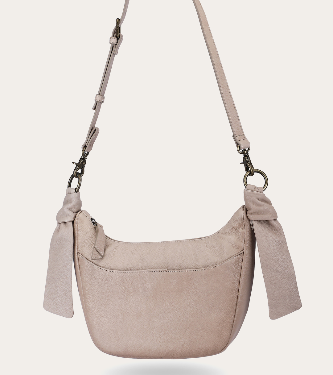 Frye Nora Cream Knotted Crossbody Cream