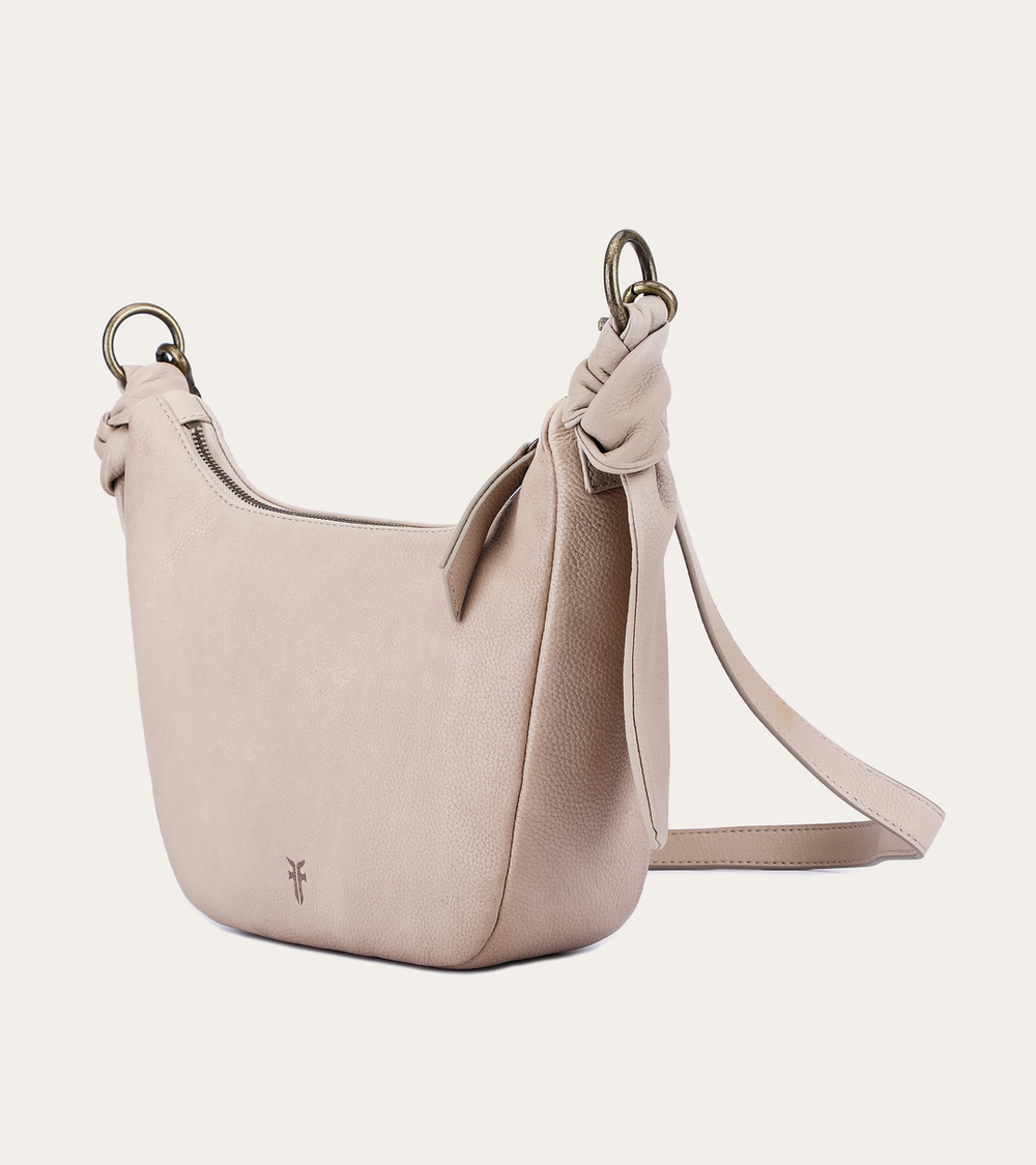 Frye Nora Cream Knotted Crossbody Cream