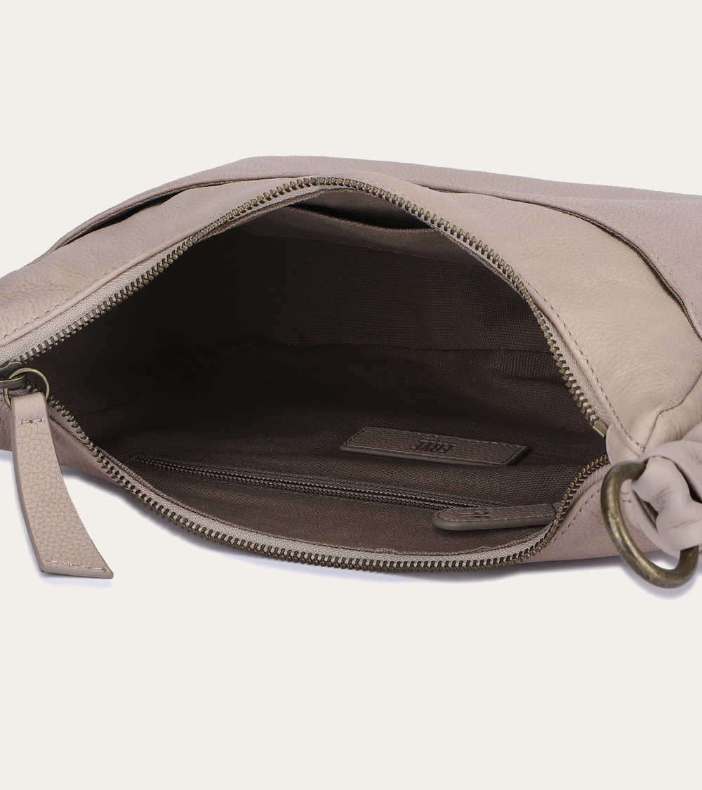 Frye Nora Cream Knotted Crossbody Cream