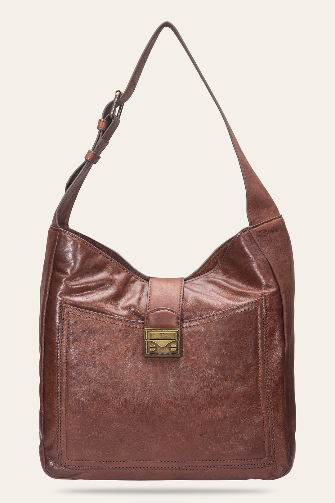 Frye Alex Cognac Hobo Cognac