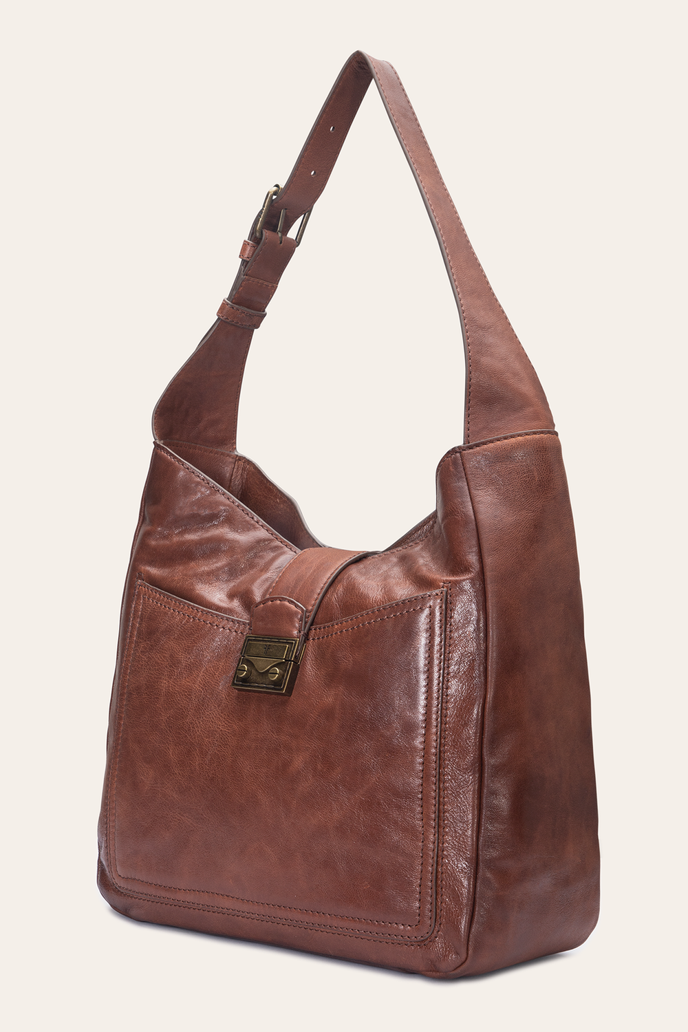 Frye Alex Cognac Hobo Cognac