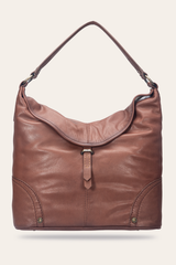 Frye Campus Cognac Hobo Cognac