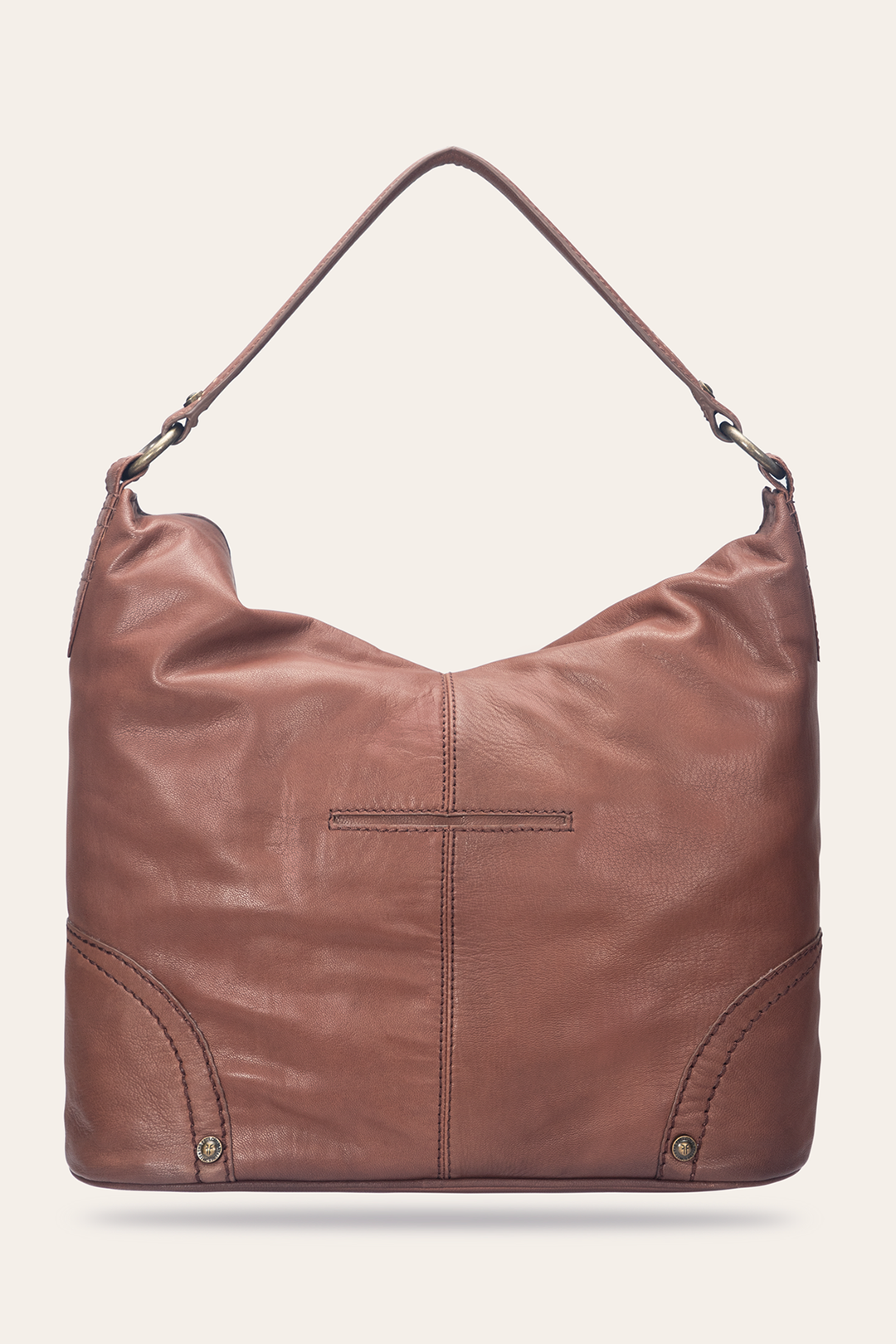 Frye Campus Cognac Hobo Cognac