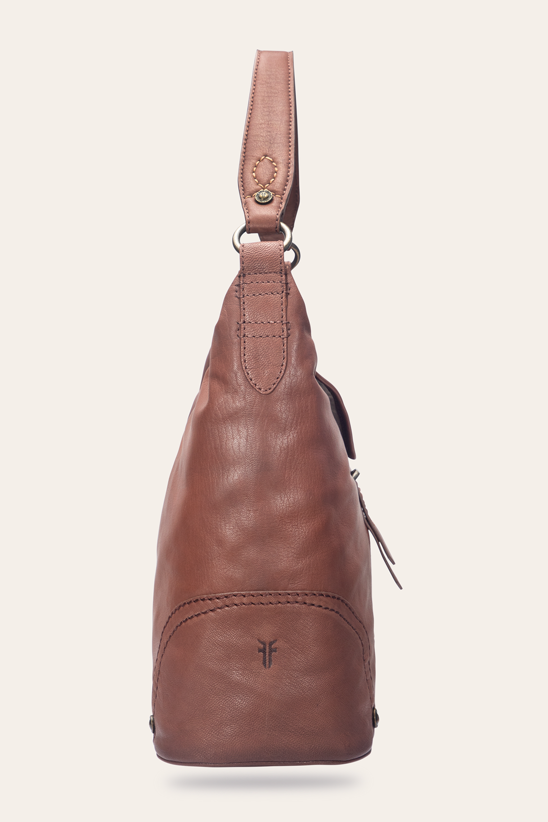 Frye Campus Cognac Hobo Cognac