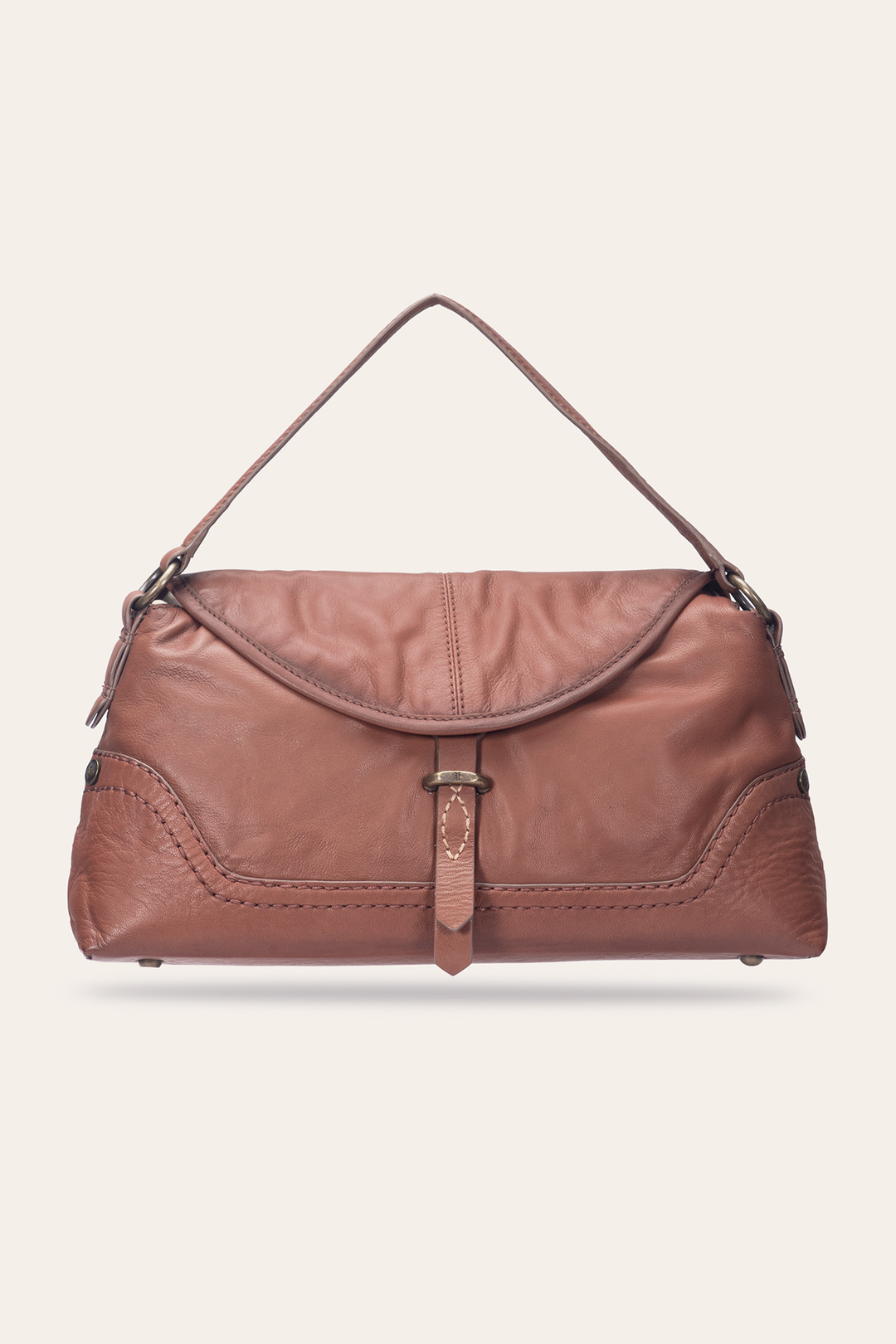 Frye Campus Cognac Shoulder Cognac