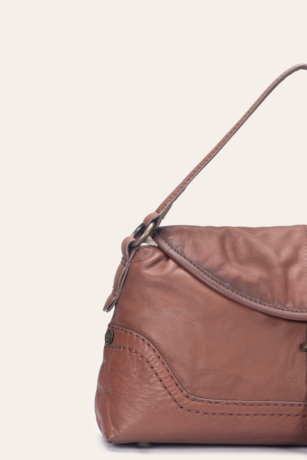 Frye Campus Cognac Shoulder Cognac