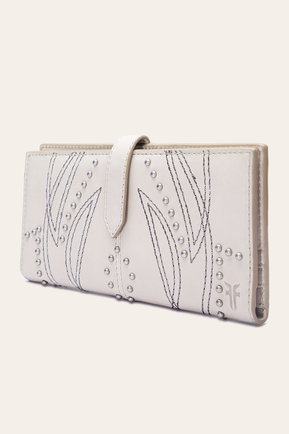 Frye Sara Oat Slim Wallet Oat
