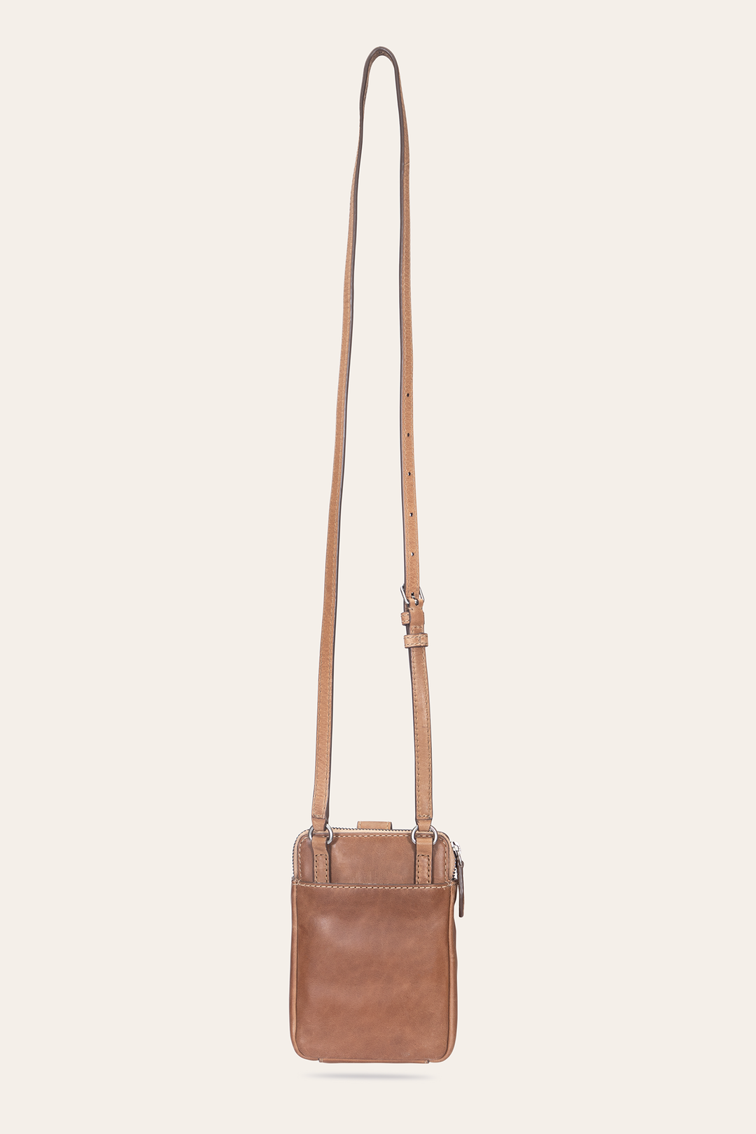 Frye Melissa Beige Phone Crossbody Beige