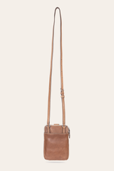 Frye Melissa Beige Phone Crossbody Beige