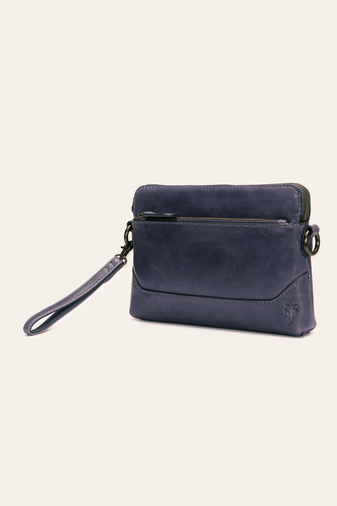 Frye Melissa Eggplant Crossbody Wristlet Eggplant