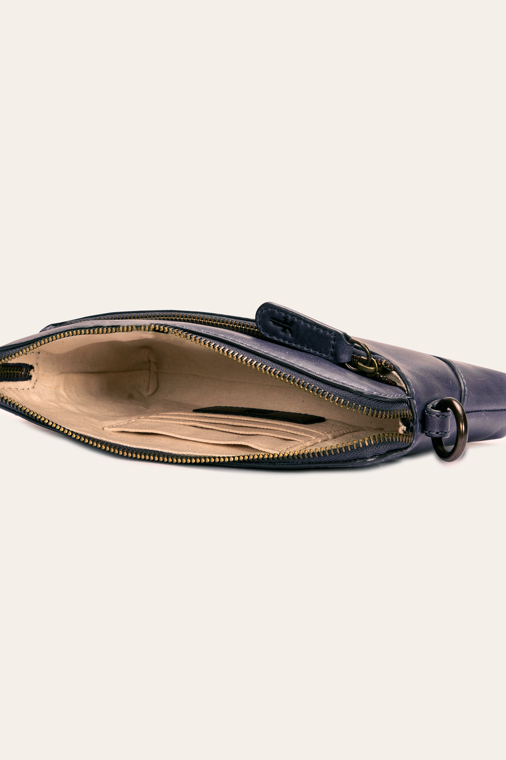 Frye Melissa Eggplant Crossbody Wristlet Eggplant