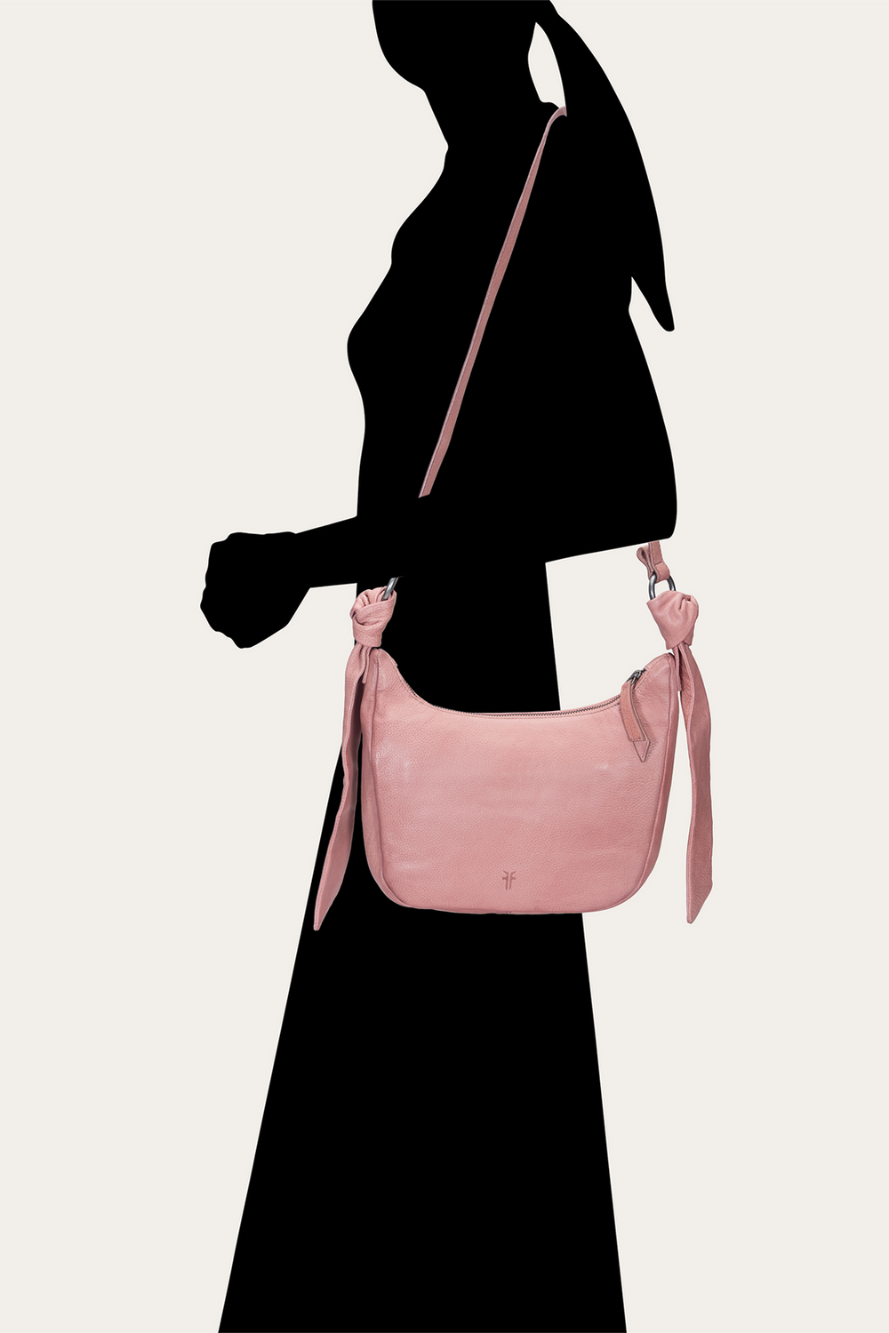 Frye Women's Nora Knotted Crossbody Bag in Woodrose Woodrose
