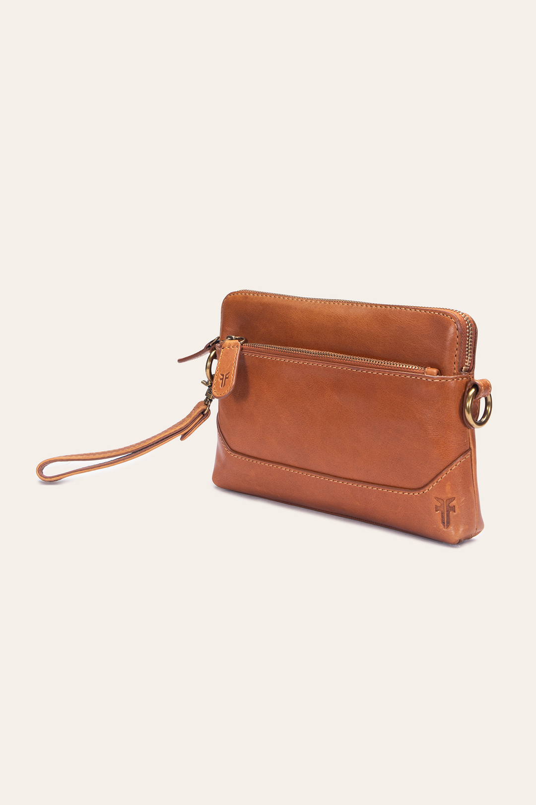 Frye Melissa Burnt Terracotta Crossbody Wristlet Burnt Terracotta