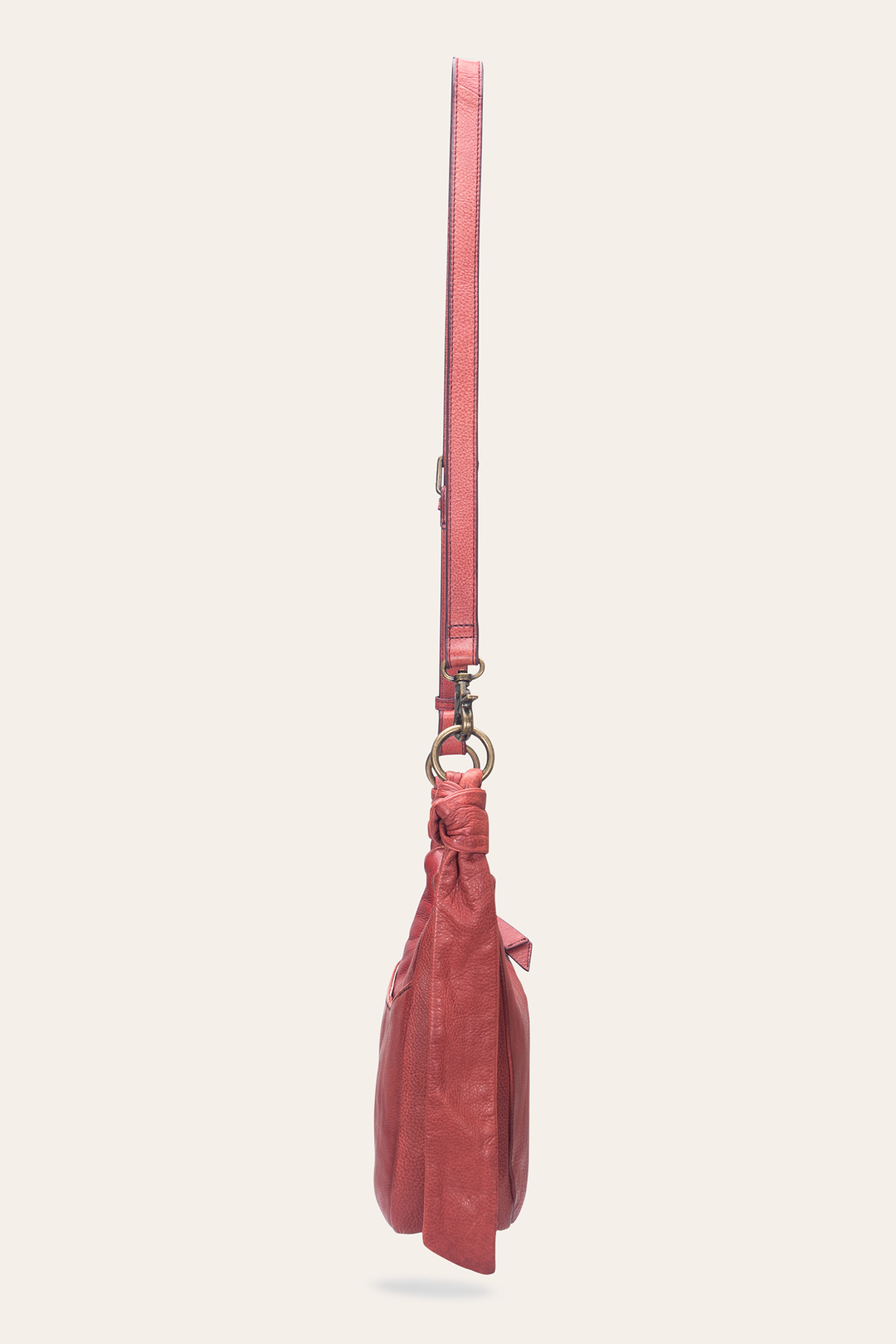 Frye Nora Knotted Crossbody in Burgundy Burgundy
