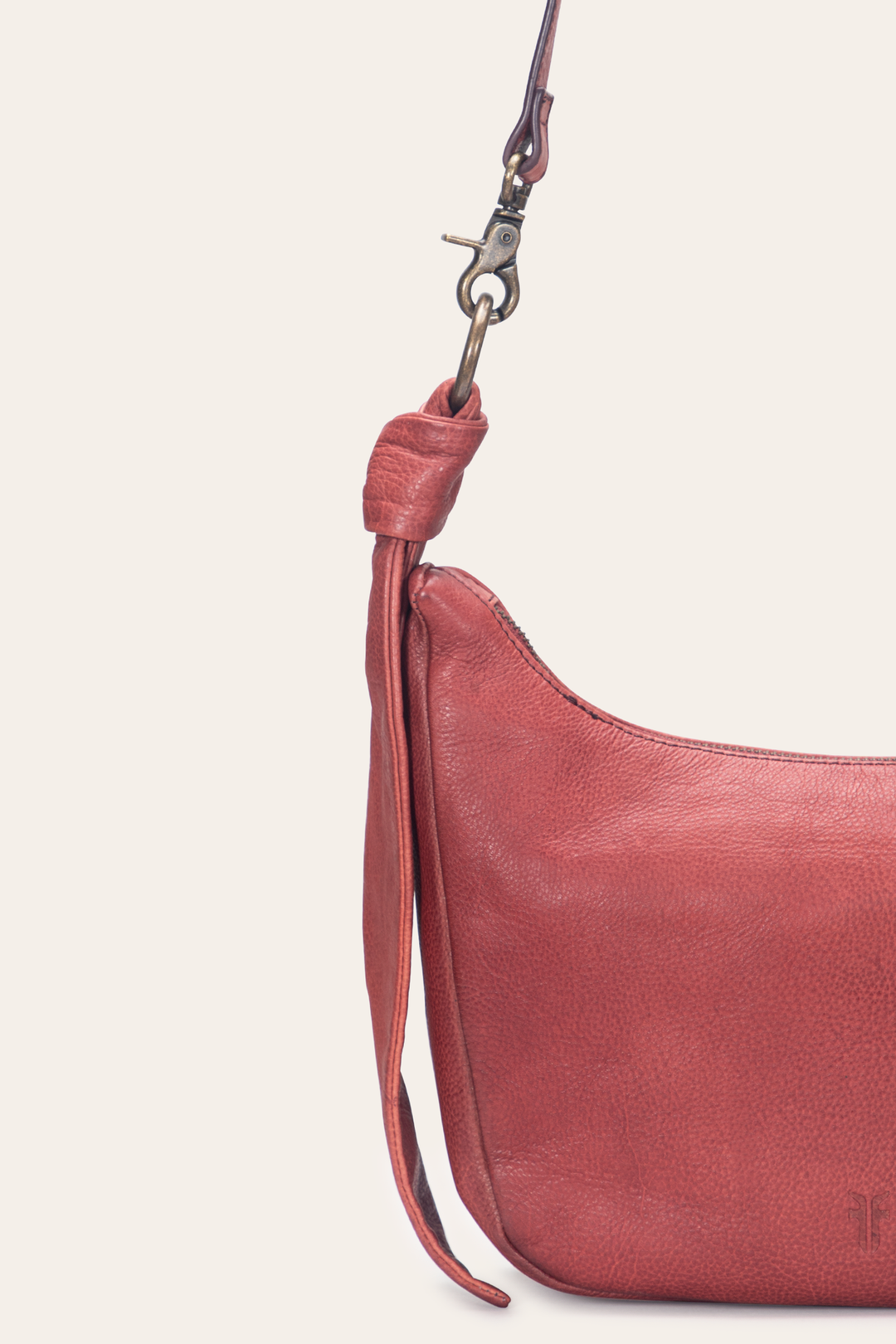 Frye Nora Knotted Crossbody in Burgundy Burgundy