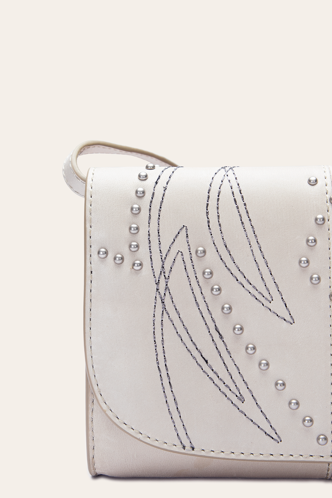 Frye Sara Oat Wallet Crossbody Oat