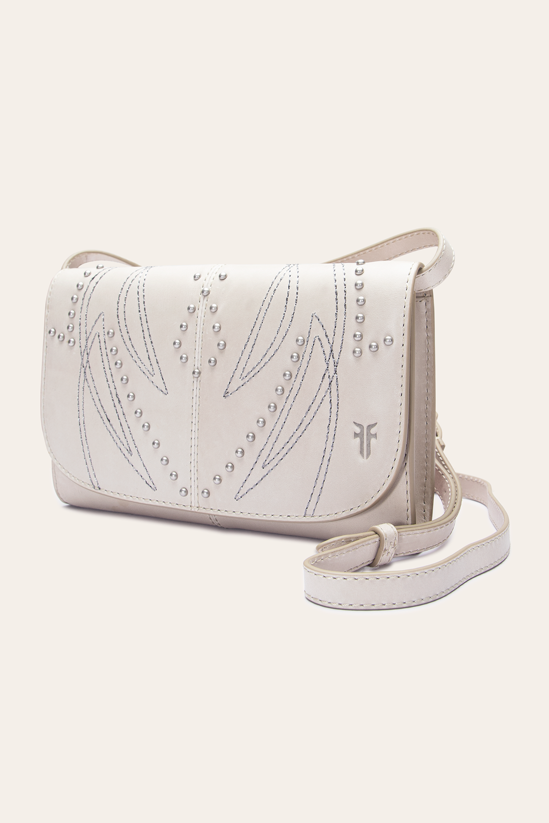 Frye Sara Oat Wallet Crossbody Oat