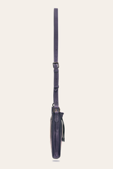Frye Melissa Eggplant Zip Crossbody Eggplant