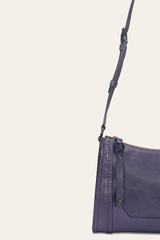 Frye Melissa Eggplant Zip Crossbody Eggplant