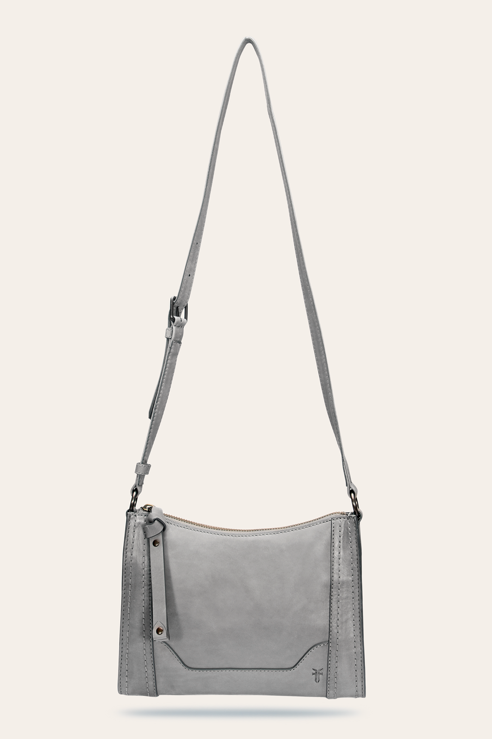 Frye Melissa Zip Crossbody in Shadow Shadow