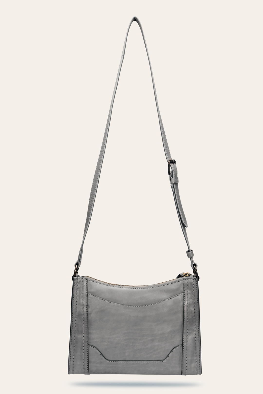Frye Melissa Zip Crossbody in Shadow Shadow