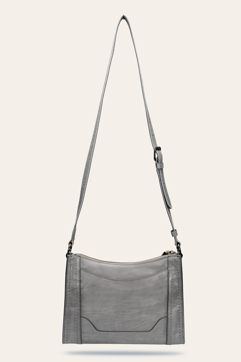 Frye Melissa Zip Crossbody in Shadow Shadow