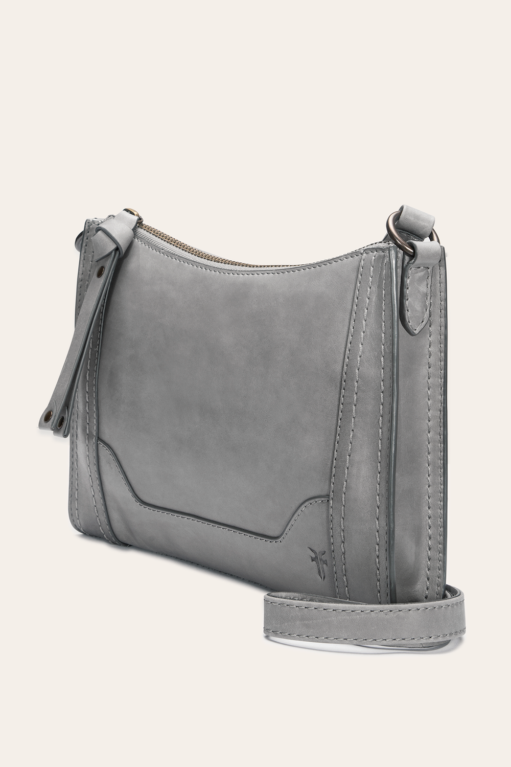 Frye Melissa Zip Crossbody in Shadow Shadow