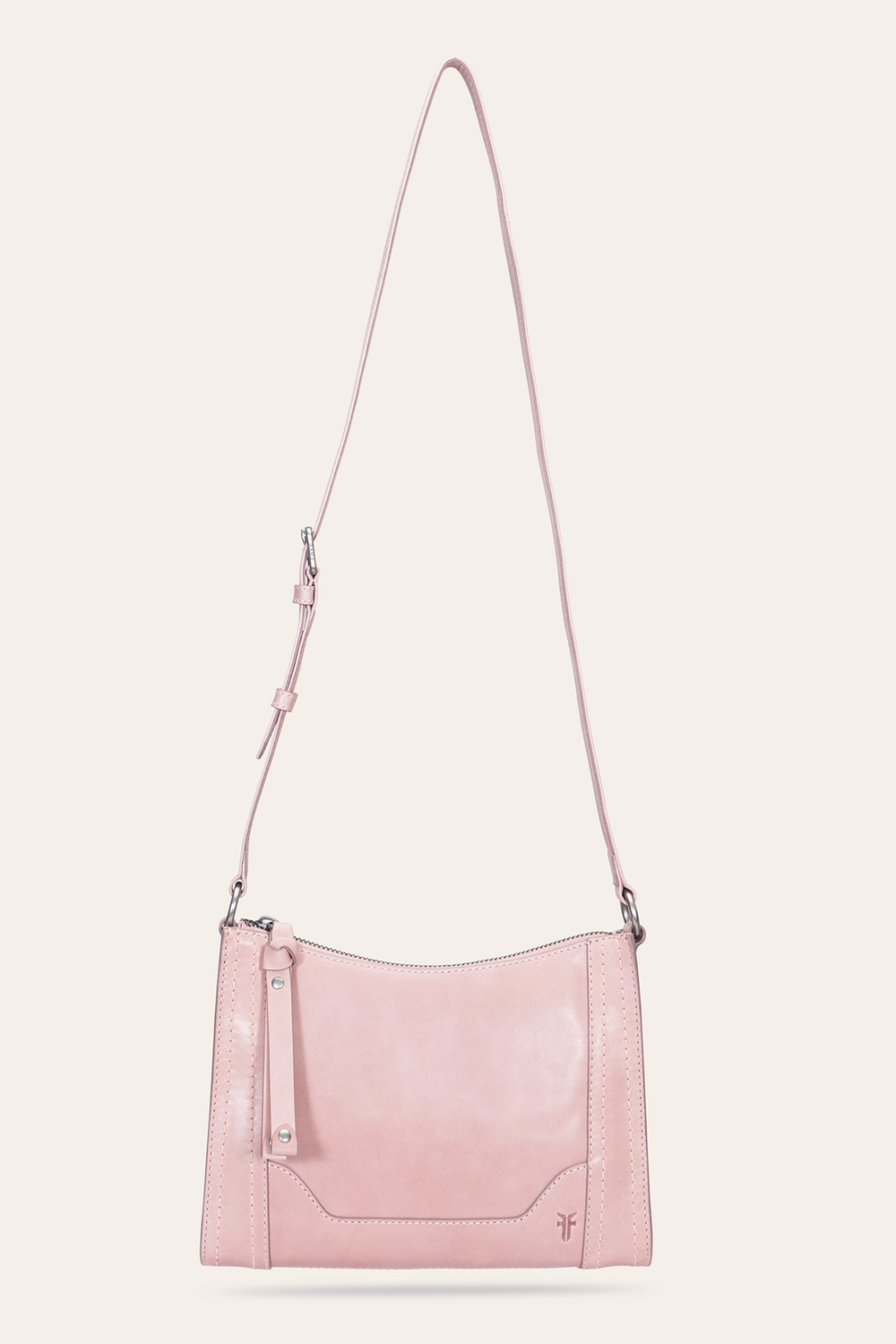 Frye Melissa Zip Crossbody in Woodrose Woodrose