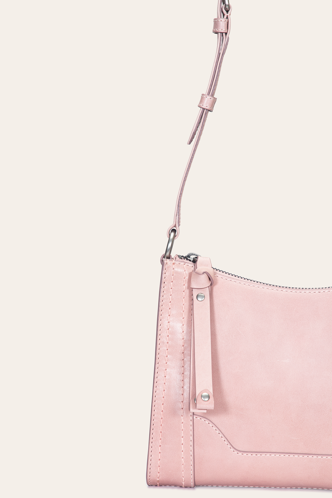 Frye Melissa Zip Crossbody in Woodrose Woodrose