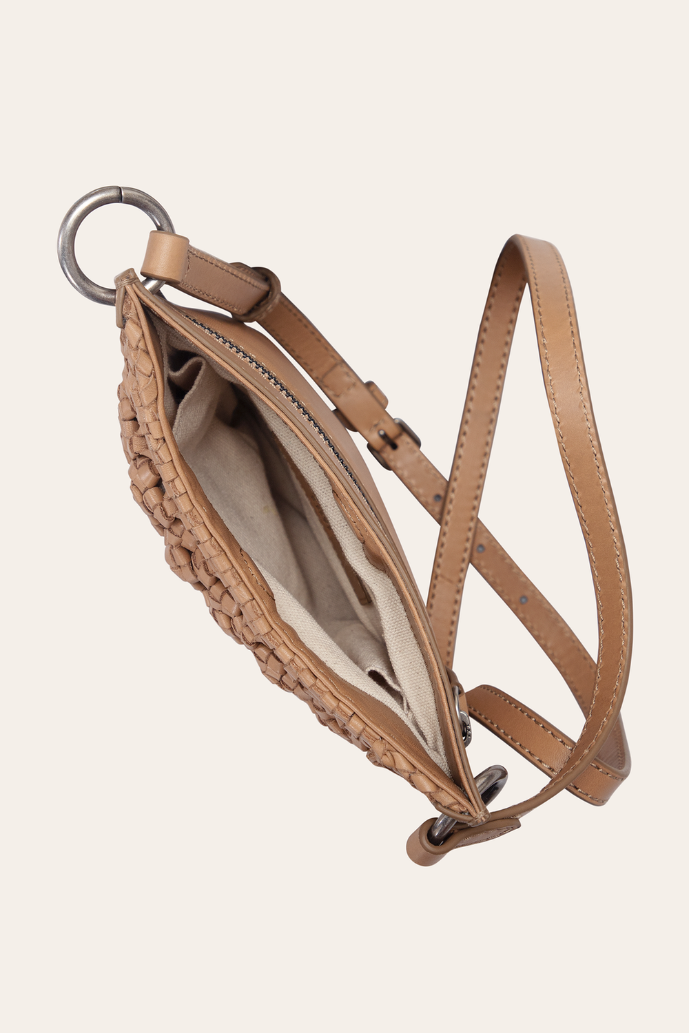 Frye Women's Ella Mini Crossbody Bag in Beige Beige