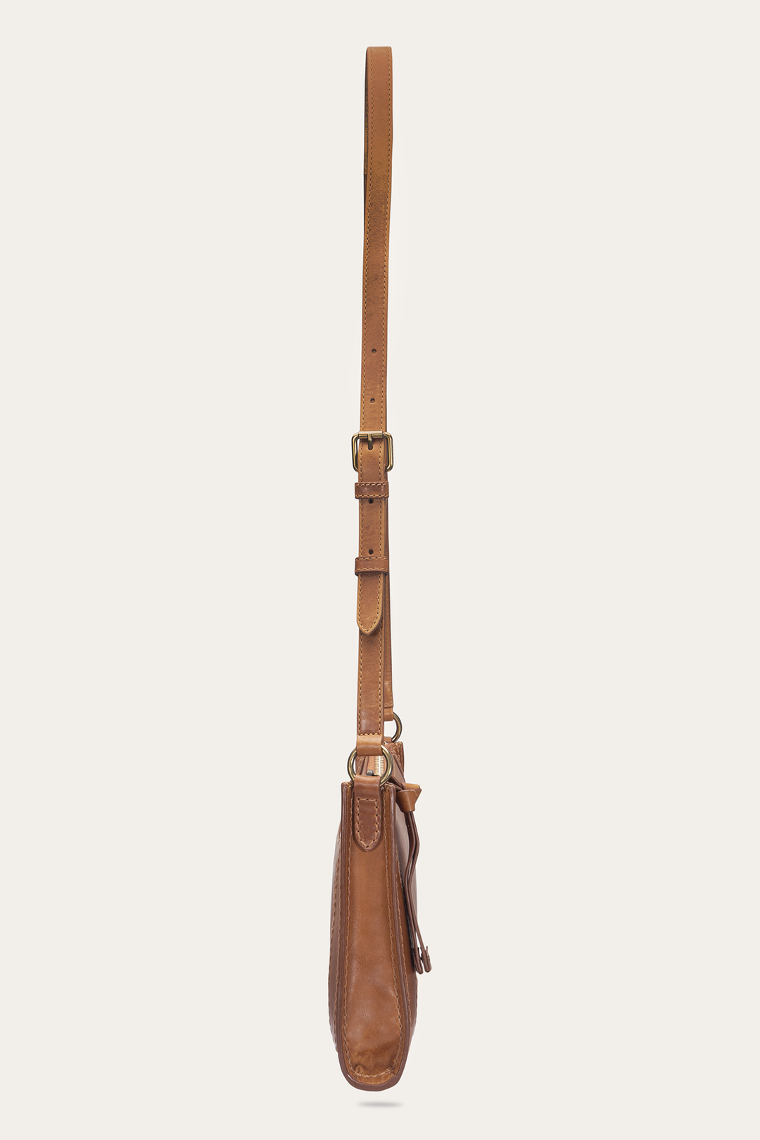 Frye Melissa Zip Crossbody in Burnt Terracotta Burnt Terracotta